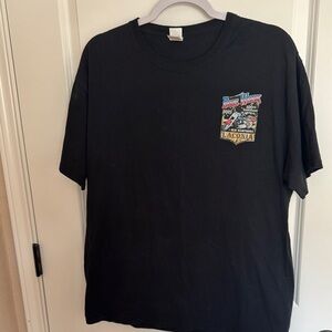 Black Graphic T-Shirt bike week